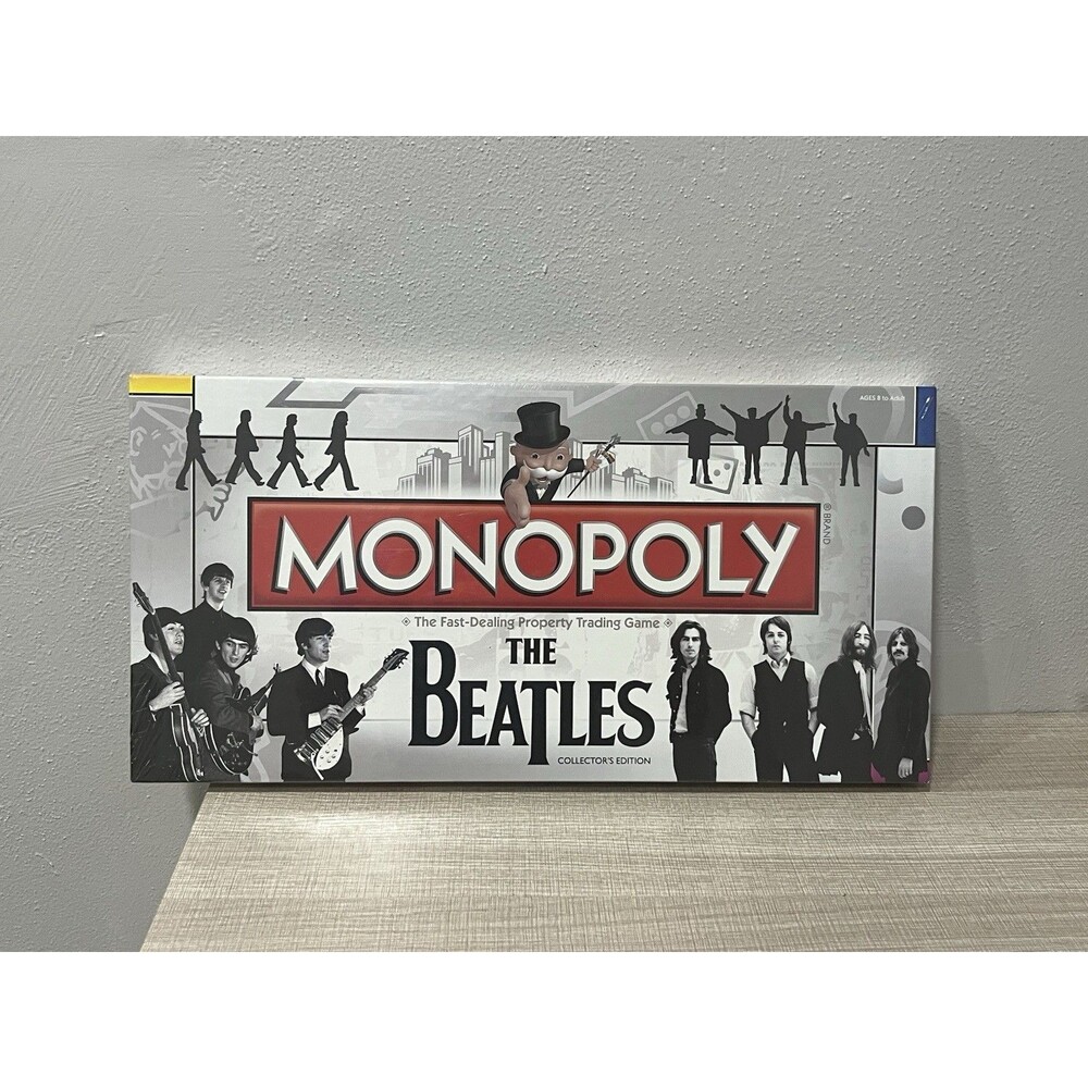 Monopoly The Beatles Collector's Edition Board Game New Sealed Gift Rare